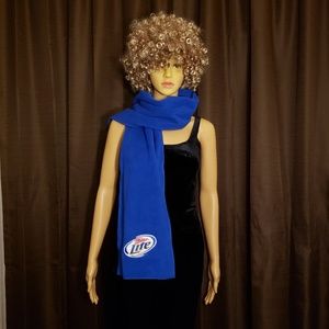 Miller Lite Blue Winter Scarf
